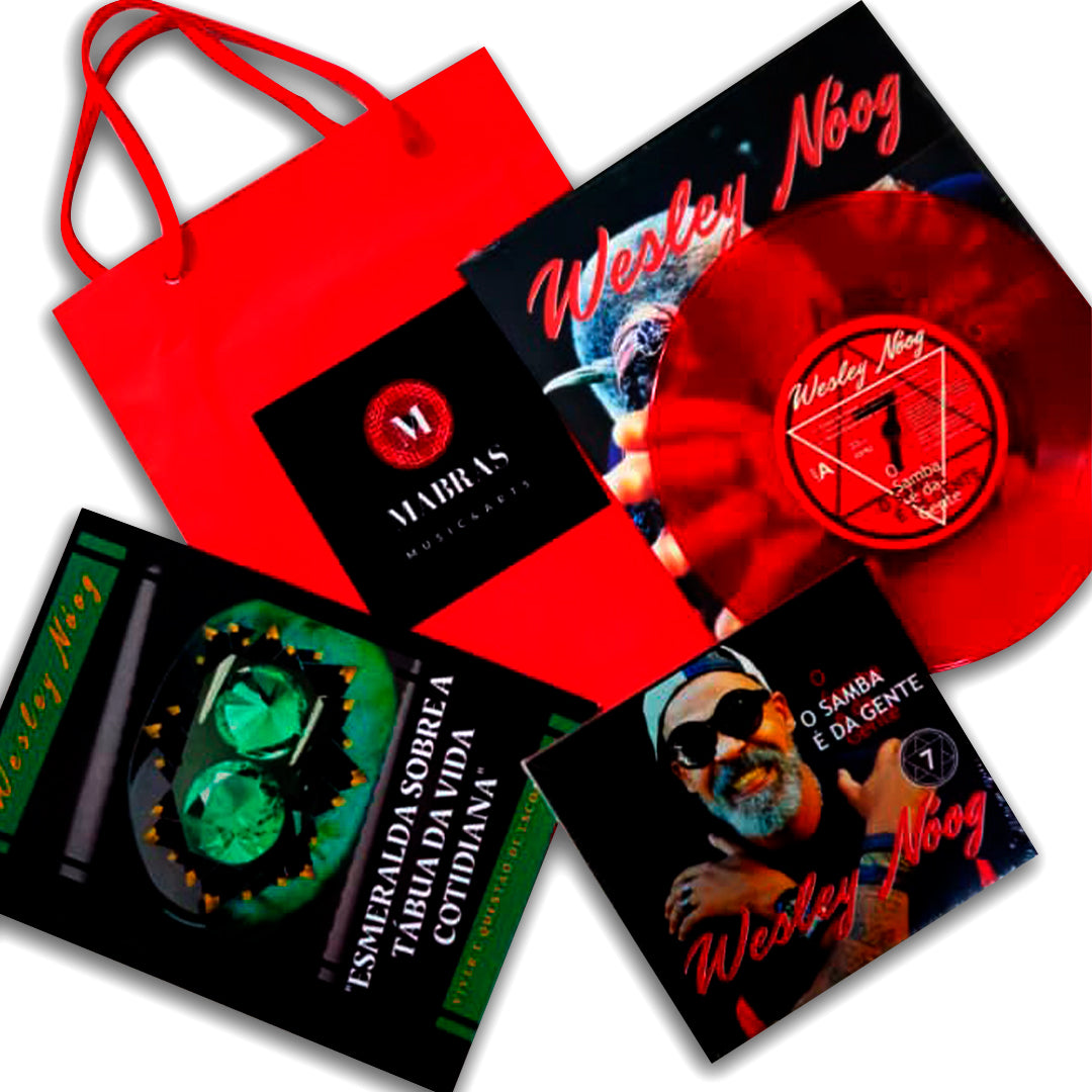 Kit Completo Wesley Noóg (Livro, CD e Vinil)